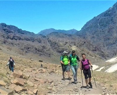 3 Cimas más altas Toubkal, Timesguida y Ras