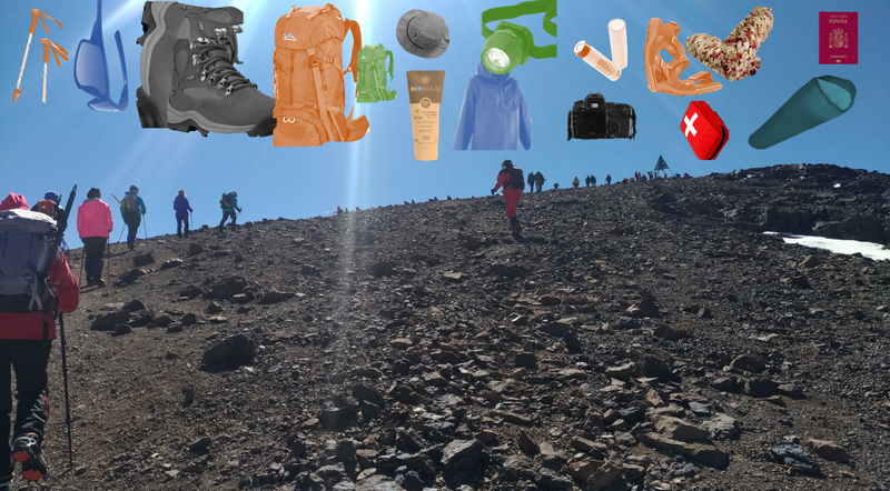 Material de Trekking al Toubkal